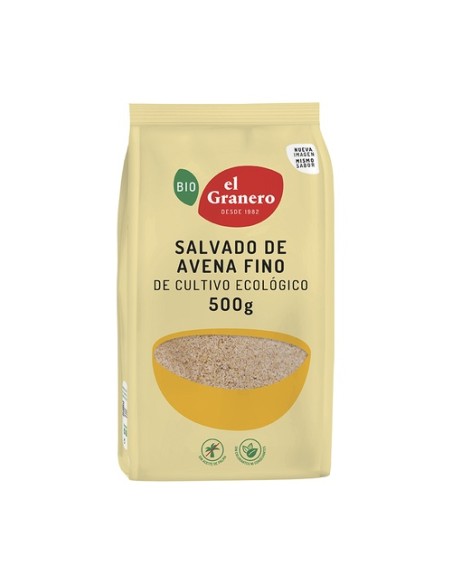 Salvado de Avena Fino Bio 500 g El Granero Integral