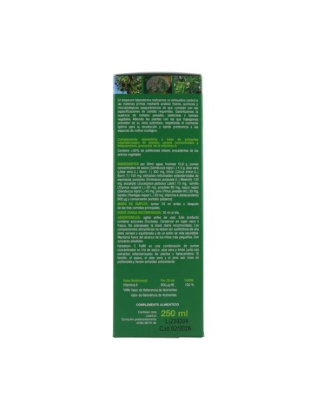 Herbetom 2 Pulm Respir 250 ml Bioserum