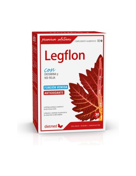 Legflon función venosa antioxidante 60 comprimidos Dietmed
