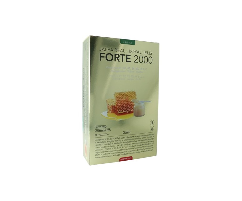 Bipole Jalea Real Forte 20 ampollas de 2000mg (2000mg) Intersa
