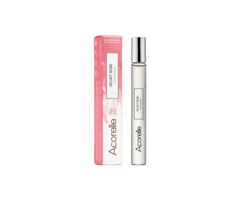 Perfume Roll-On Velvet Rose Bio 10 ml Acorelle