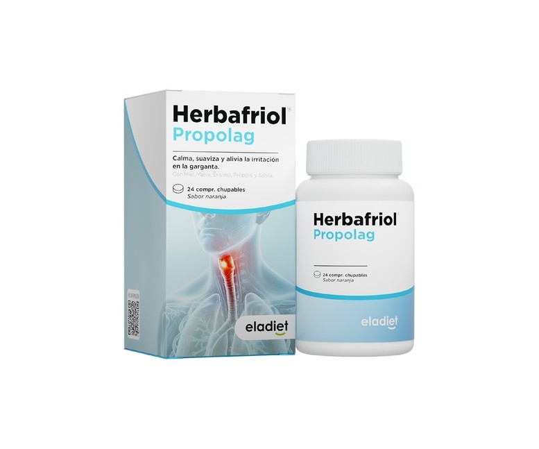 Herbafriol Propolag 24 comprimidos (Naranja) Eladiet