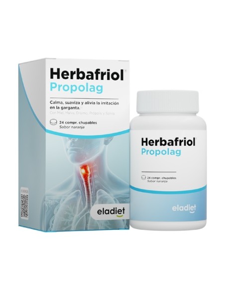 Herbafriol Propolag 24 comprimidos (Naranja) Eladiet