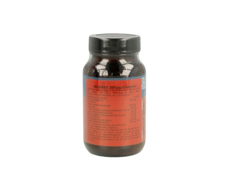 Selenium Complex 50 cápsulas de 200mg Terranova