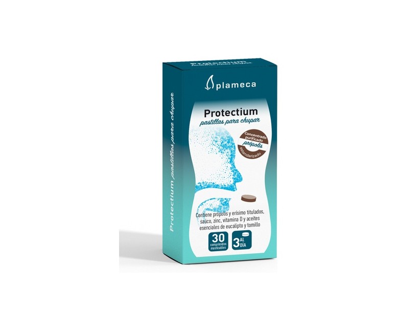 Protectium Pastillas para Chupar 30 comprimidos masticables Plameca