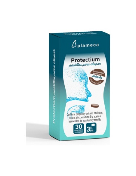 Protectium Pastillas para Chupar 30 comprimidos masticables Plameca