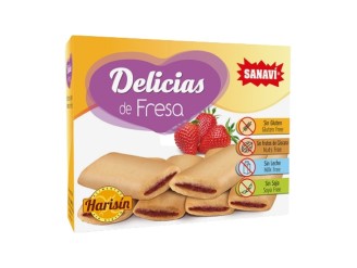 Delicias de fresa sin gluten