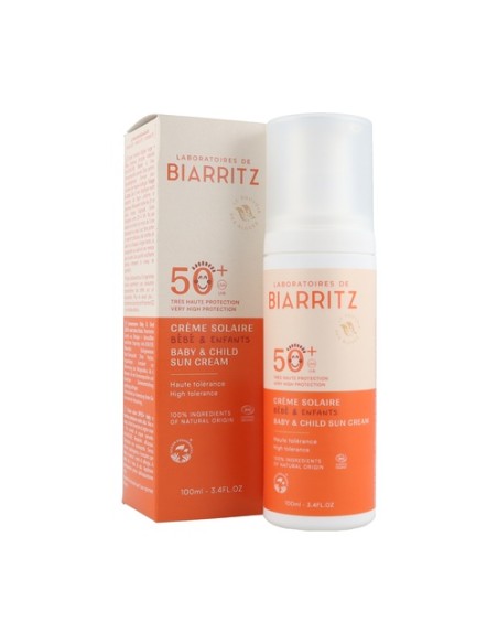 Crema solar niños SPF50+ Alga Maris 100 ml Laboratoires de Biarritz
