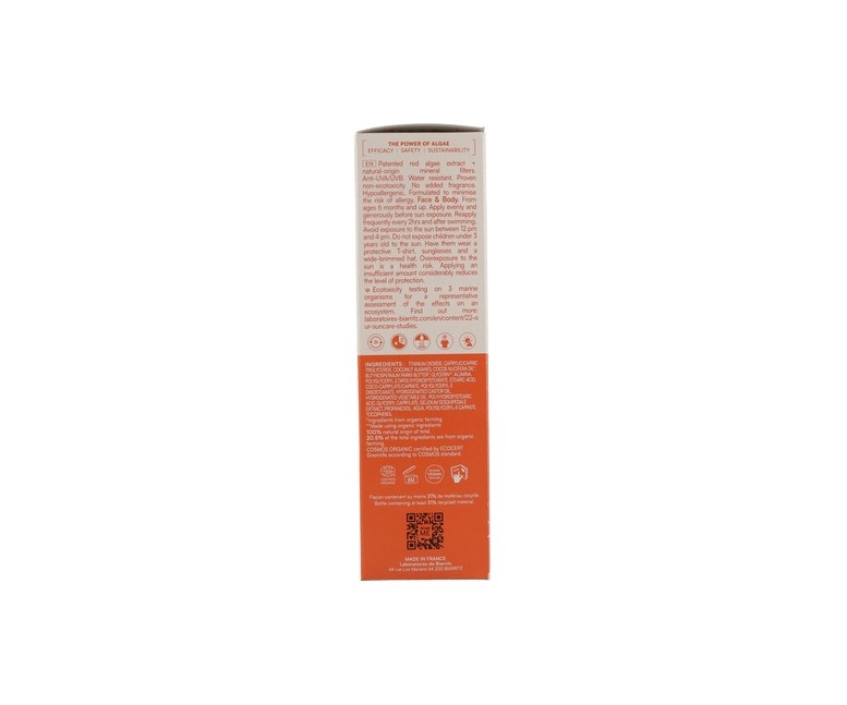 Crema solar niños SPF50+ Alga Maris 100 ml Laboratoires de Biarritz