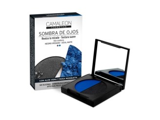 Sombra de ojos dúo negro-azul