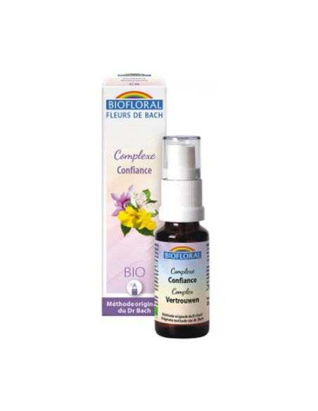 Confianza orgánica 20 ml de elixir floral Biofloral