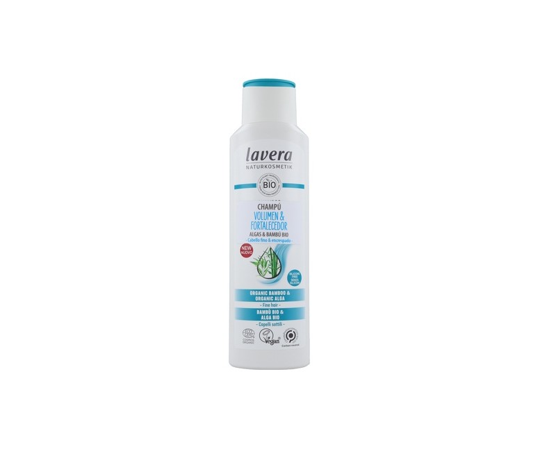 Champú volumen y fortalecedor 250 ml Lavera