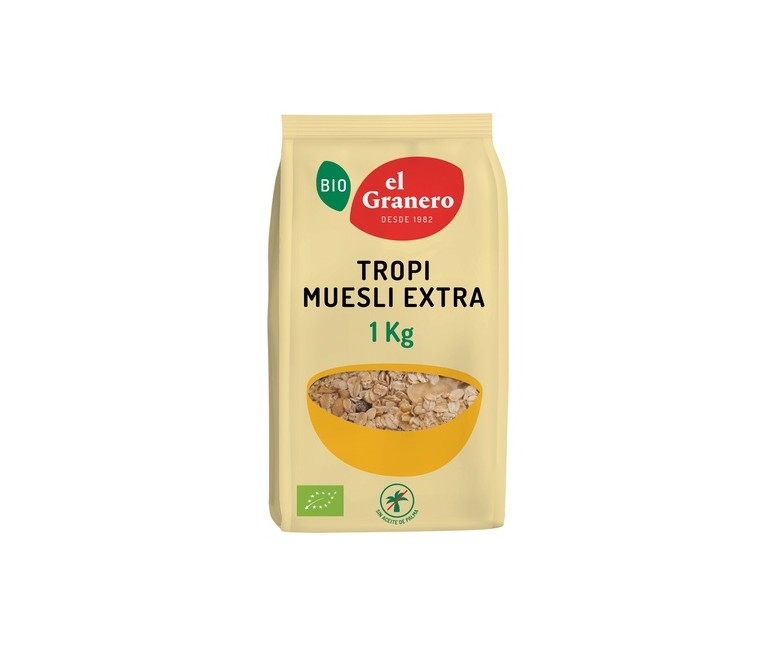Muesli Tropi Extra Bio 1 kg El Granero Integral