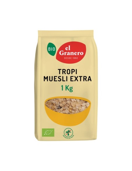 Muesli Tropi Extra Bio 1 kg El Granero Integral