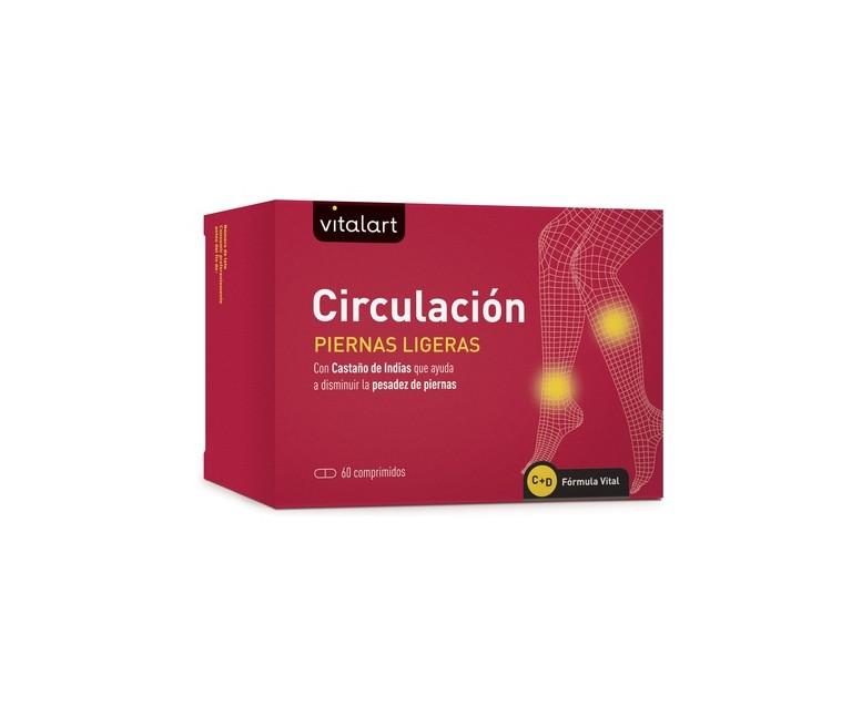 Circulación Piernas Ligeras 60 comprimidos VITALART