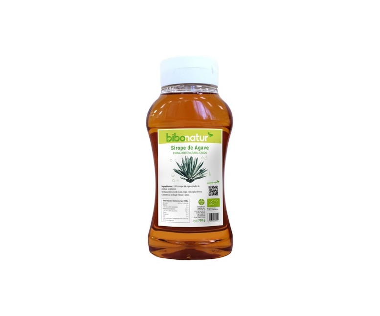 Sirope de agave crudo Eco 700 g (Agave) Bibonatur