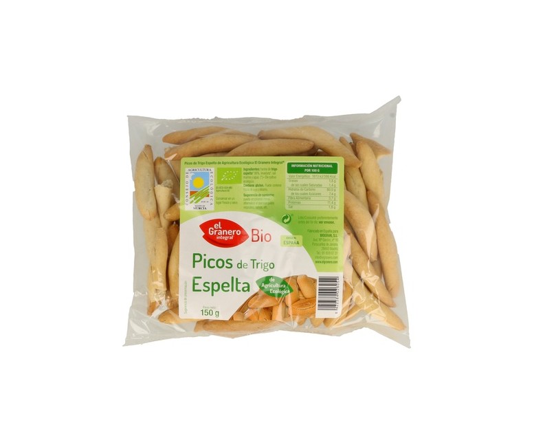 Picos de Espelta Bio 150 g El Granero Integral