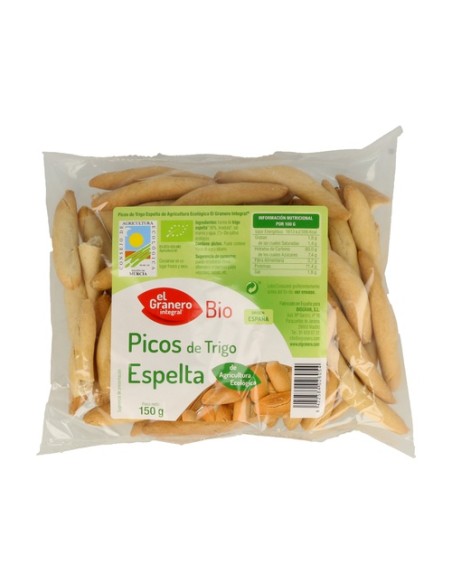 Picos de Espelta Bio 150 g El Granero Integral