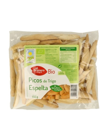 Picos de Espelta Bio 150 g El Granero Integral