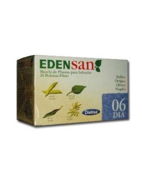 Edensan 06 Dia Diabeti Infusiones 20 bolsitas infusoras Dietisa