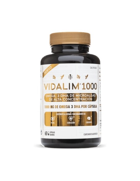 Omega 3 DHA 1000 60 cápsulas Vidalim
