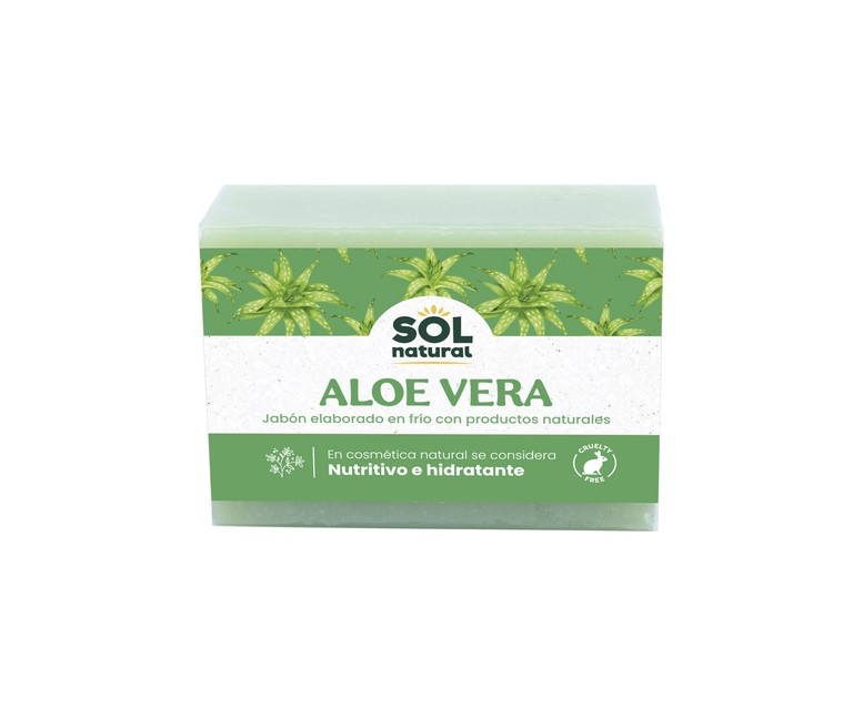 Jabón aloe vera 100 g Sol Natural