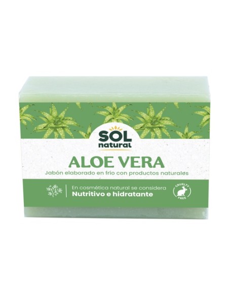 Jabón aloe vera 100 g Sol Natural