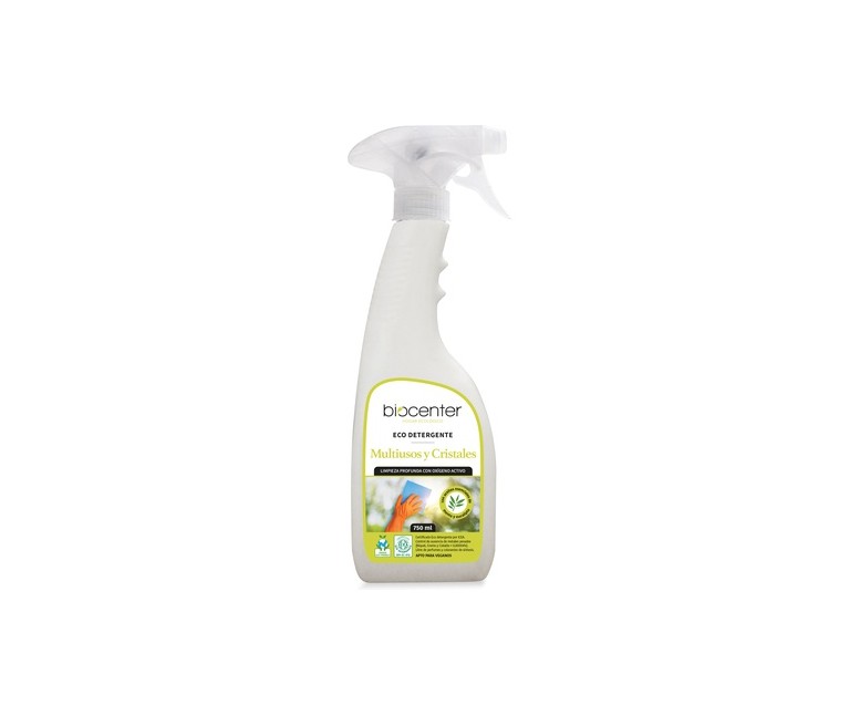Detergente Multiusos Y Cristales Spray Eco 750 ml Biocenter
