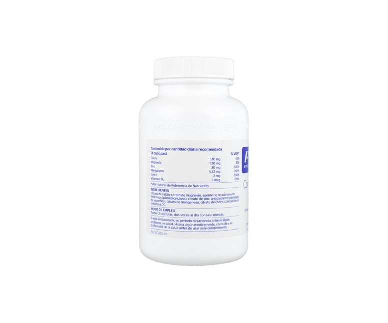 Complejo de Calcio 90 cápsulas de 1000mg Pure Encapsulations