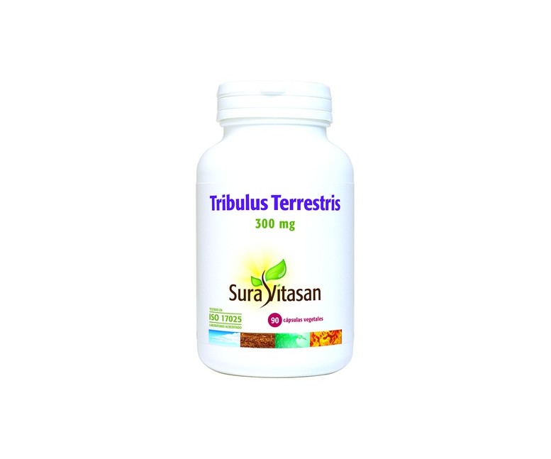 Tribulus terrestris 90 cápsulas vegetales Sura Vitasan