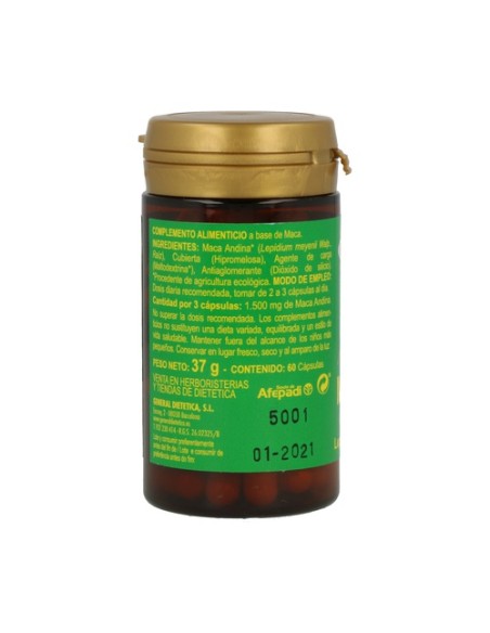 Maca Andina 60 cápsulas Integralia
