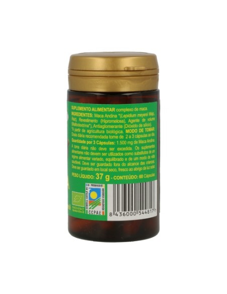 Maca Andina 60 cápsulas Integralia