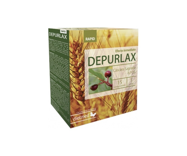 Depurlax Rápido 15 comprimidos Dietmed
