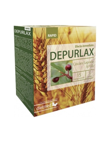 Depurlax Rápido 15 comprimidos Dietmed