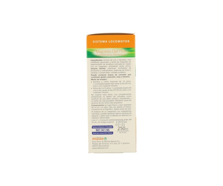 Magnesiodiet Plus Oseo 250 ml Dietisa