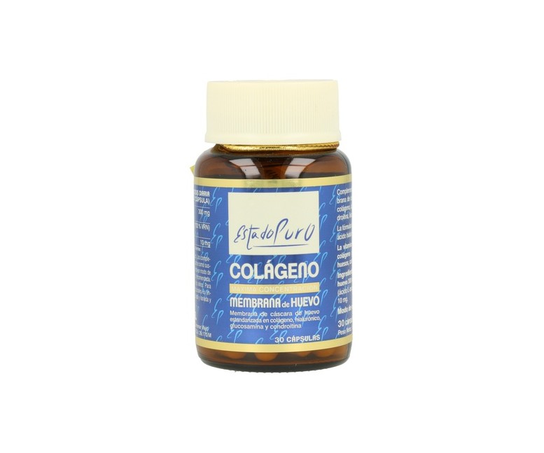 Colágeno membrana de huevo 30 cápsulas vegetales de 510mg Estado Puro
