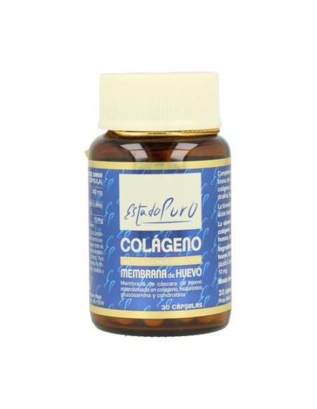 Colágeno membrana de huevo 30 cápsulas vegetales de 510mg Estado Puro