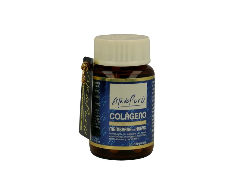 Colágeno membrana de huevo 30 cápsulas vegetales de 510mg Estado Puro