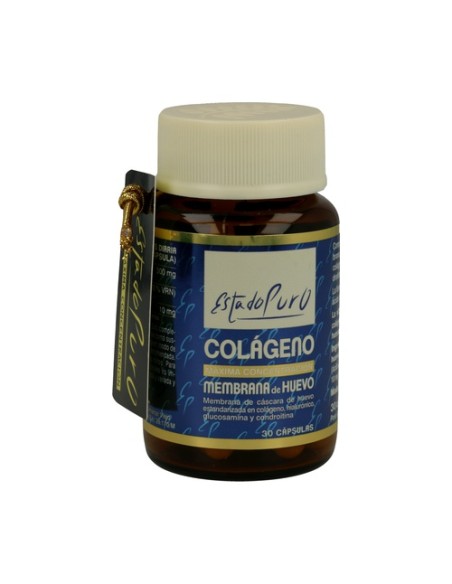 Colágeno membrana de huevo 30 cápsulas vegetales de 510mg Estado Puro
