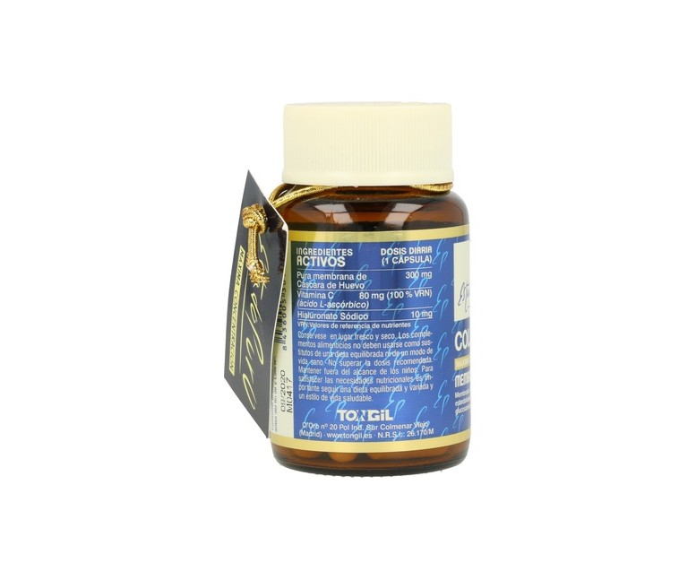 Colágeno membrana de huevo 30 cápsulas vegetales de 510mg Estado Puro