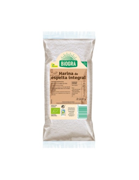 Harina de Espelta Integral Bio 500 g Biográ