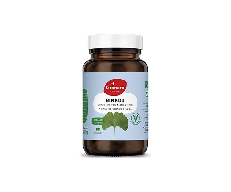 Ginkgo Biloba Plus 90 cápsulas (510mg) El Granero Integral