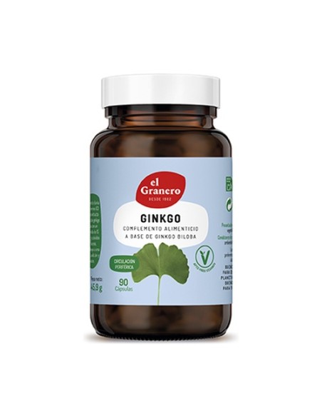 Ginkgo Biloba Plus 90 cápsulas (510mg) El Granero Integral