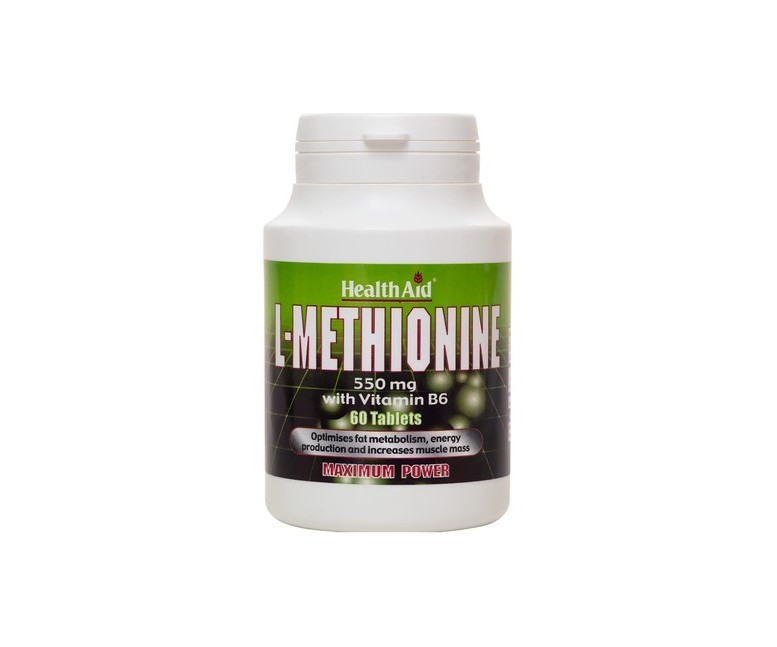 L-Methionina 60 comprimidos Health aid