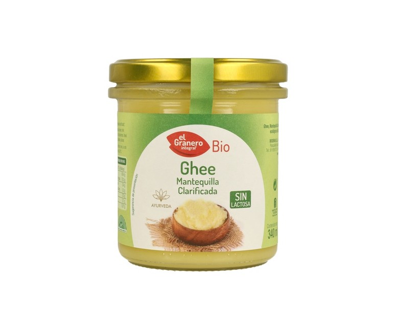 Ghee mantequilla clarificada 340 ml El Granero Integral