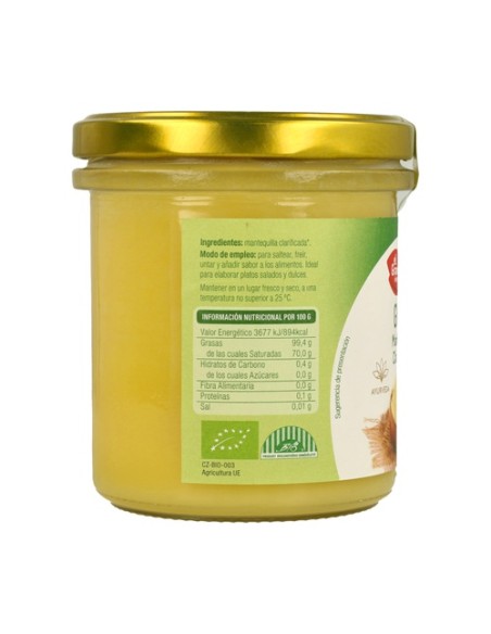 Ghee mantequilla clarificada 340 ml El Granero Integral