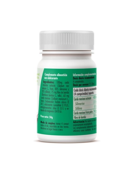Cardo mariano 100 comprimidos de 500mg GHF