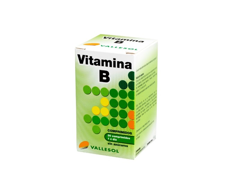 Vitamina B Complex 30 comprimidos Vallesol