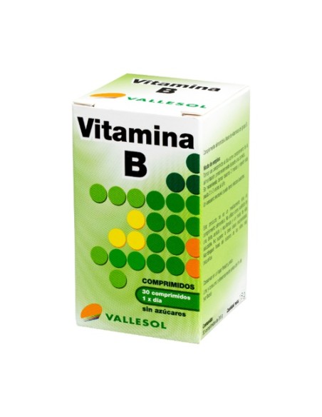 Vitamina B Complex 30 comprimidos Vallesol