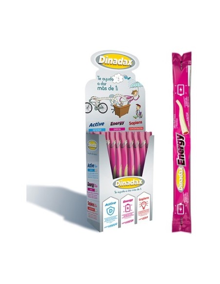 Dinadax energy expositor fresa 60 barritas Pharmadiet